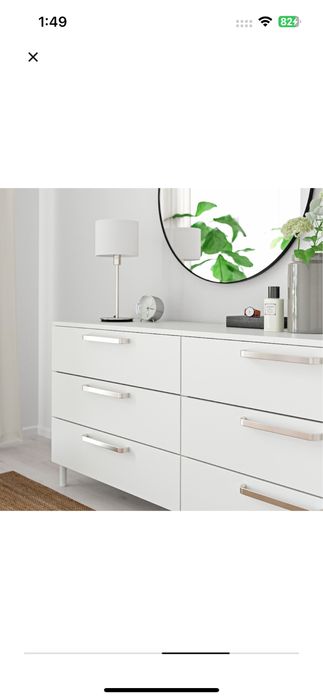 Puxadores Inox ikea 6 unidades