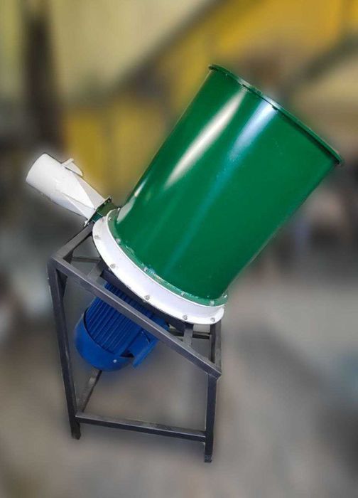 Соломорізка. Подрібнювач соломи промисловий.