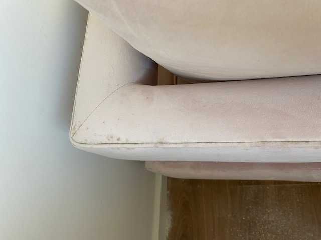 poltrona rosa claro veludo, base dourada
