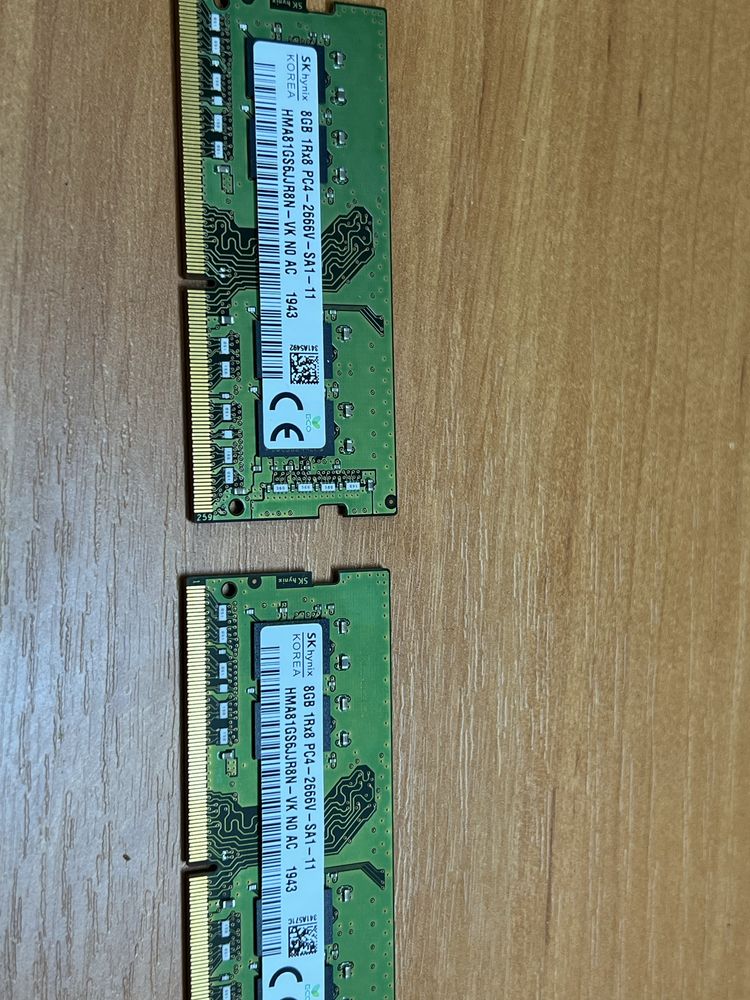 Оперативна память ddr4-2666 8x2(16gb)