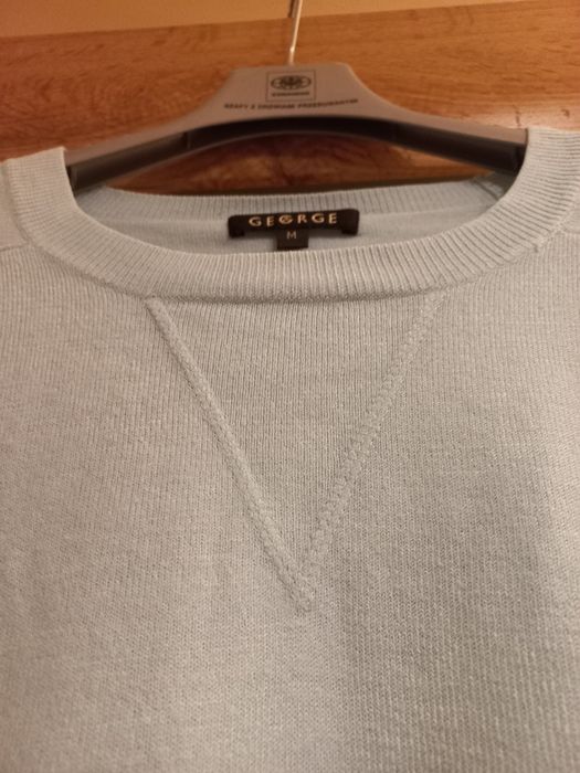 Sweter pulower męski George roz.M błękit