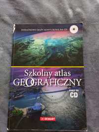 Książka "Szkolny atlas geograficzny" Demart