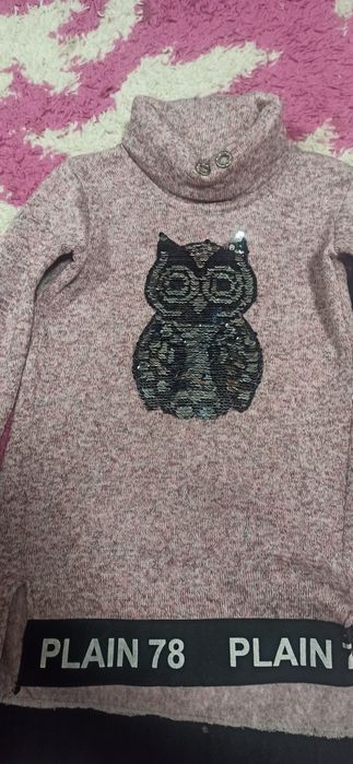 Тепла туніка для дівчинки