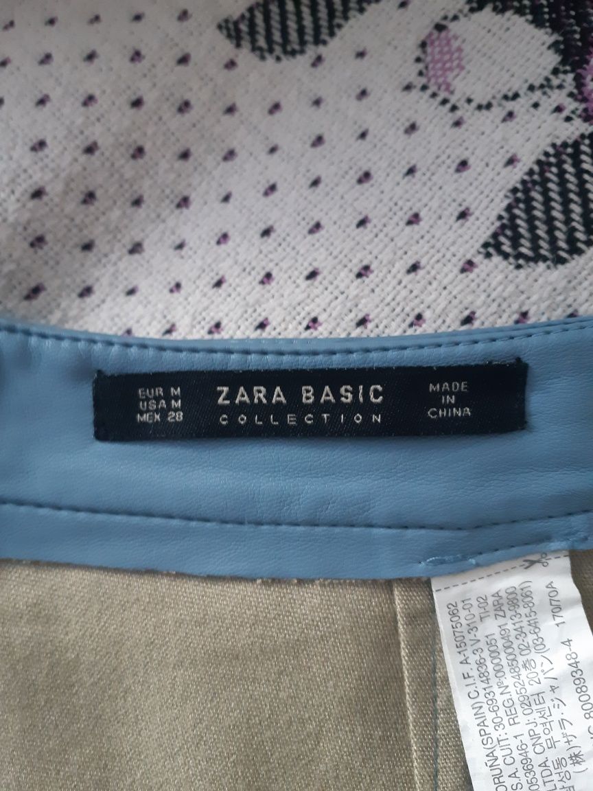 Кожаная юбка Zara