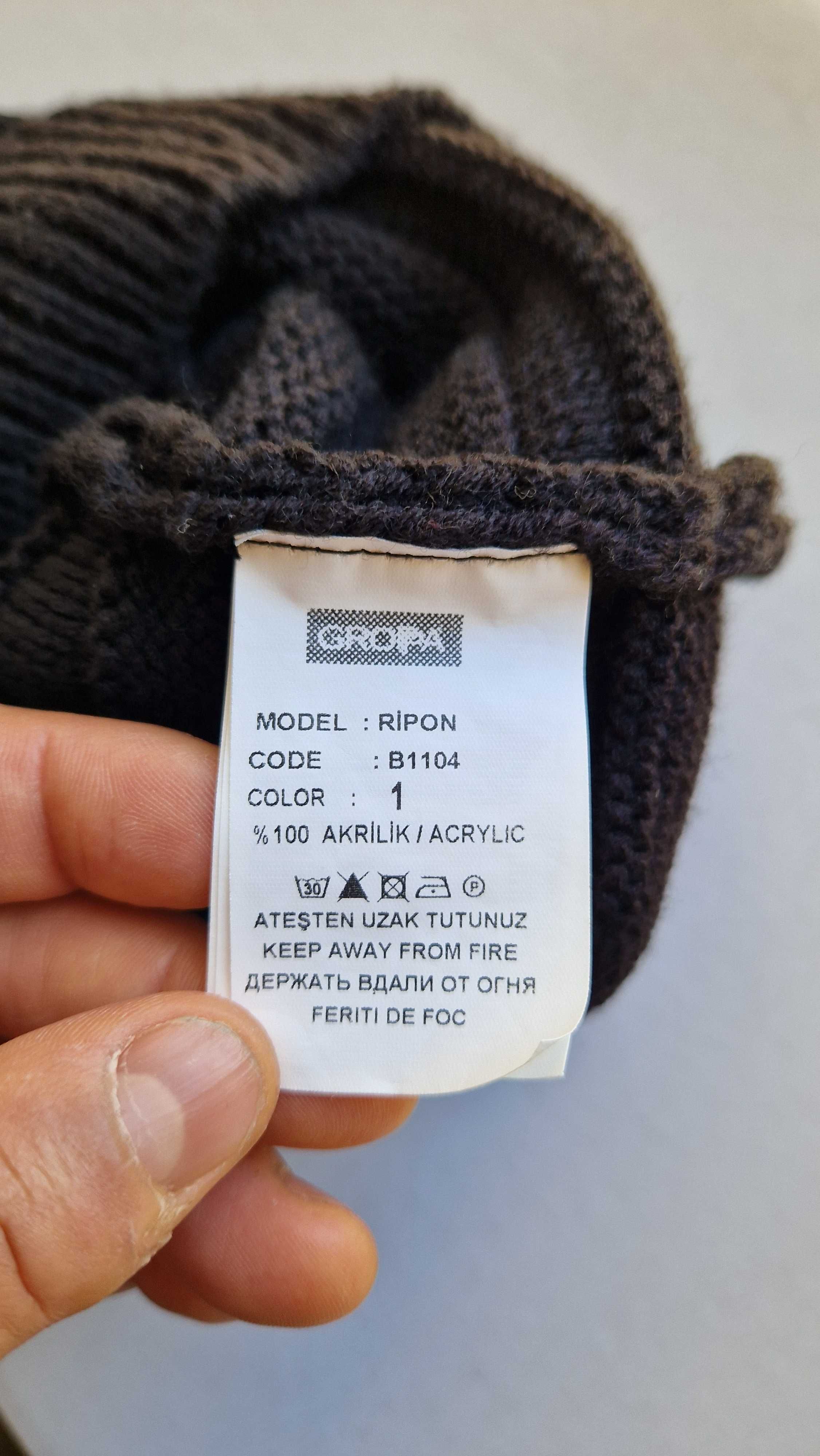 GORRO / Gola preto homem novo com atilho