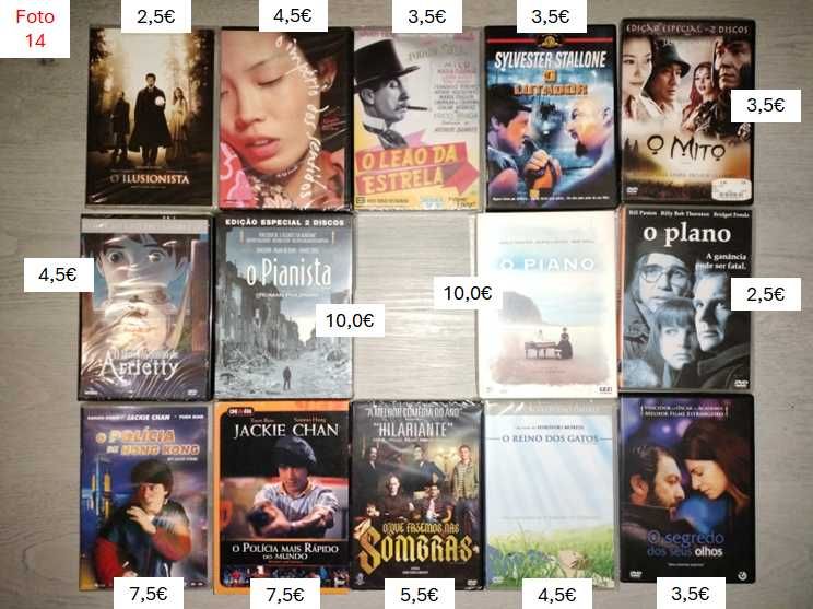 Coleção Filmes DVD com Vários Preços - Parte 5