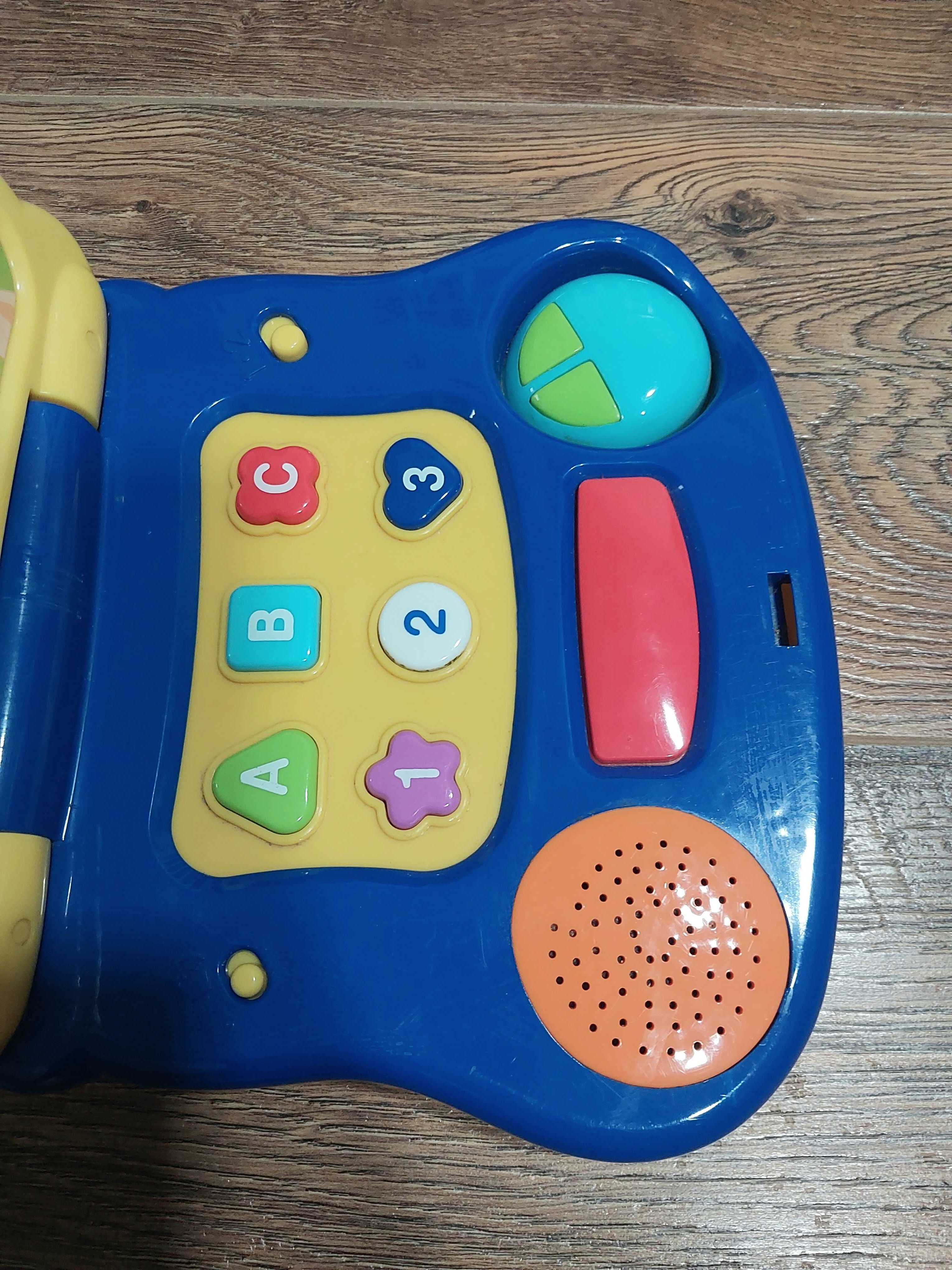 Дитячий музичний розвиваючий ноутбук Winfun для найменших