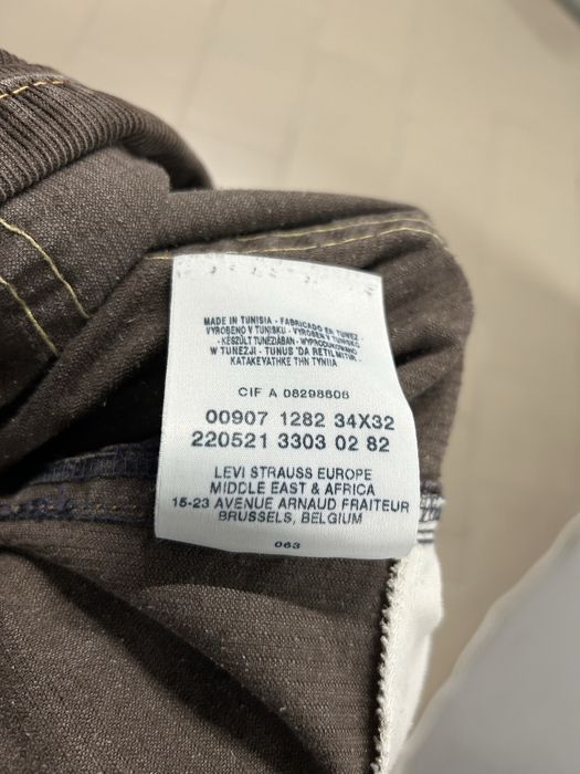 Штани джинси Levis 907 W34 L32 вельветові чоловічі