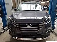 Кенгурятник Hyundai Tucson боковий захист  2004-2024