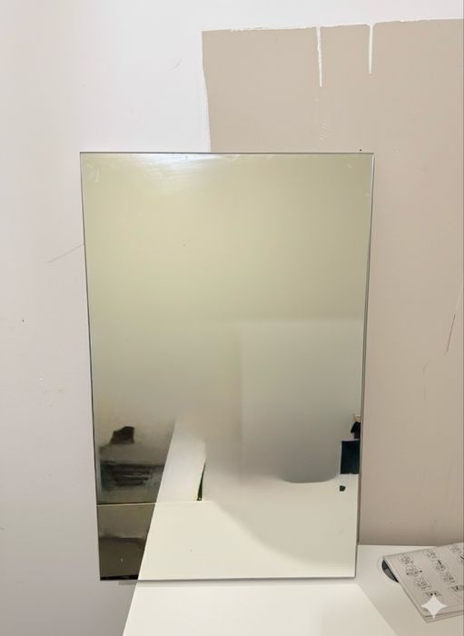 Espelho de Parede Aço Inoxidável 80 cm