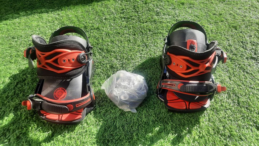 Prancha Snowboard + suporte pés + saco