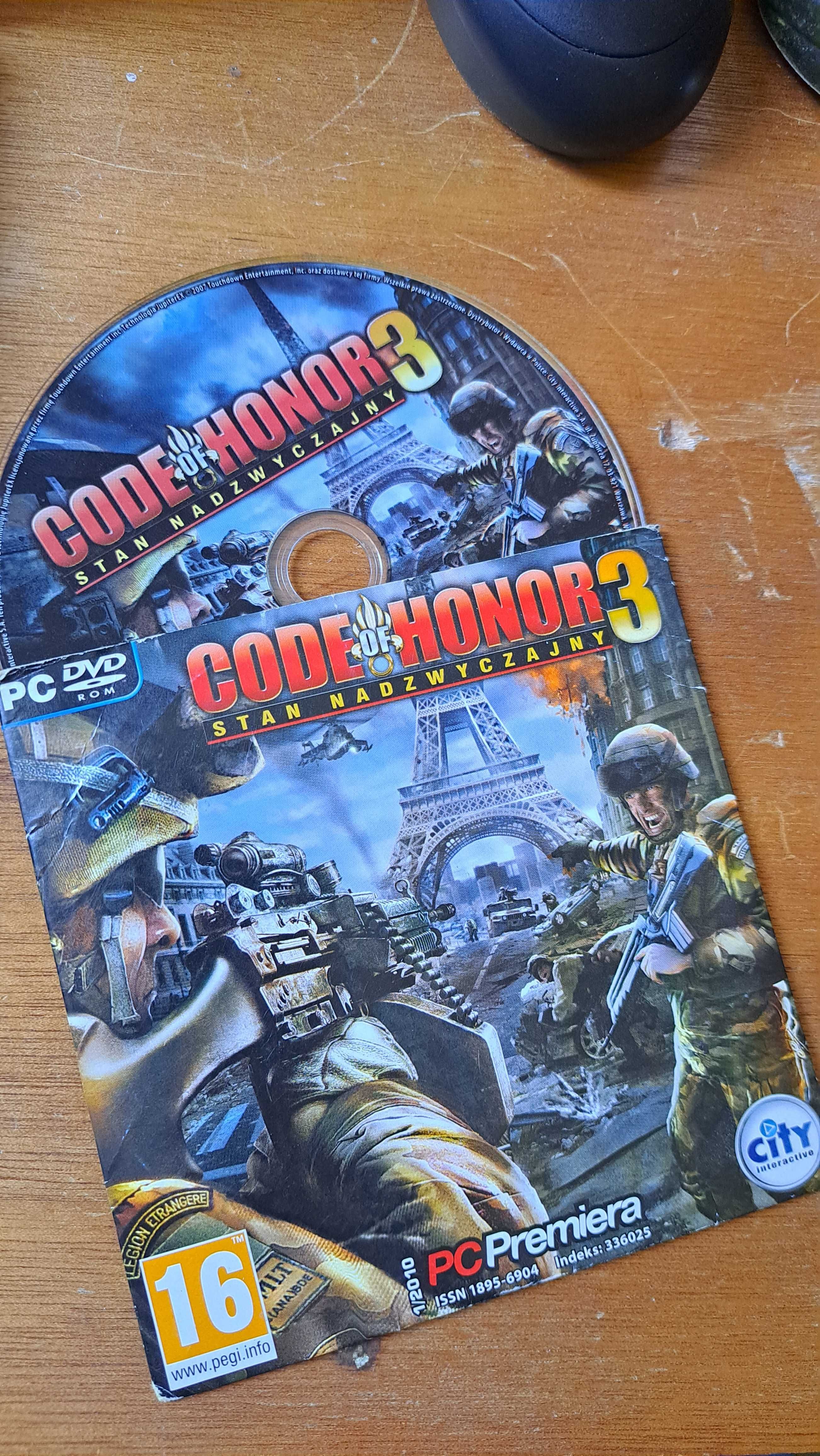 Code of Honor 3: stan nadzwyczajny
Stan bardzo dobry -