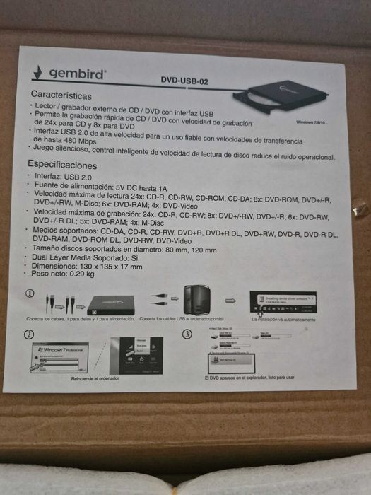 Nagrywarka dvd Gembird