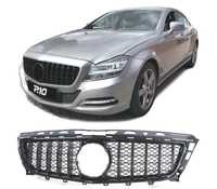 GRELHA FRONTAL PARA MERCEDES CLS C218 11-14 PRETO BRILHANTE