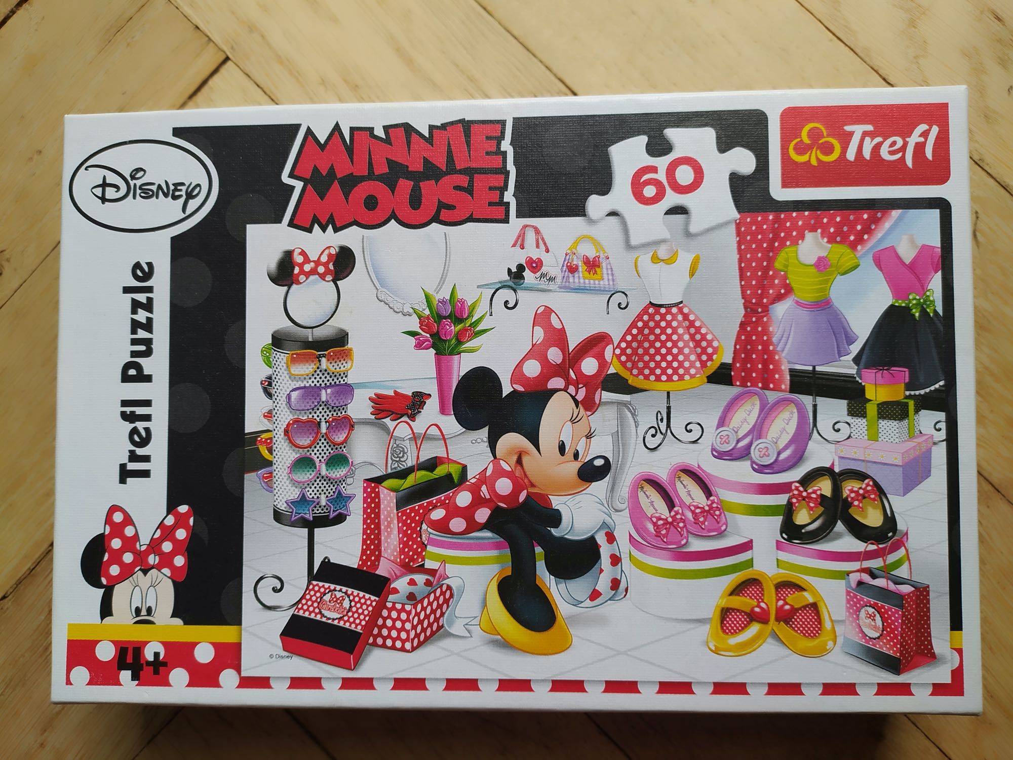 Minnie Mouse "Zakupowe szaleństwo" - puzzle 60 el.