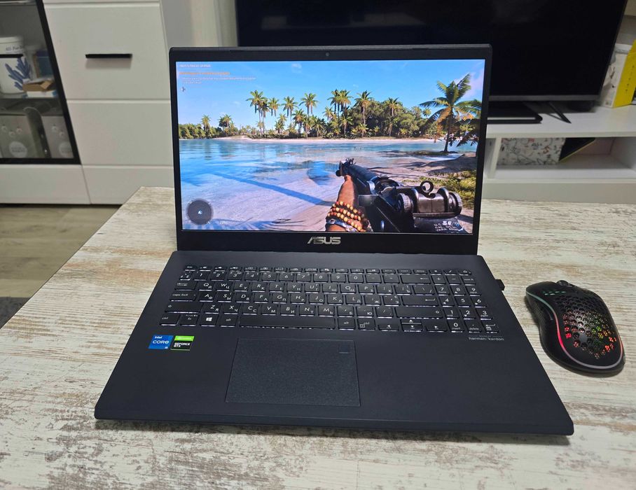 2022г Игровой Asus 15.6" 120Гц (Core i5-9-gen/GTX 1050 4G/16GB/256+1TB