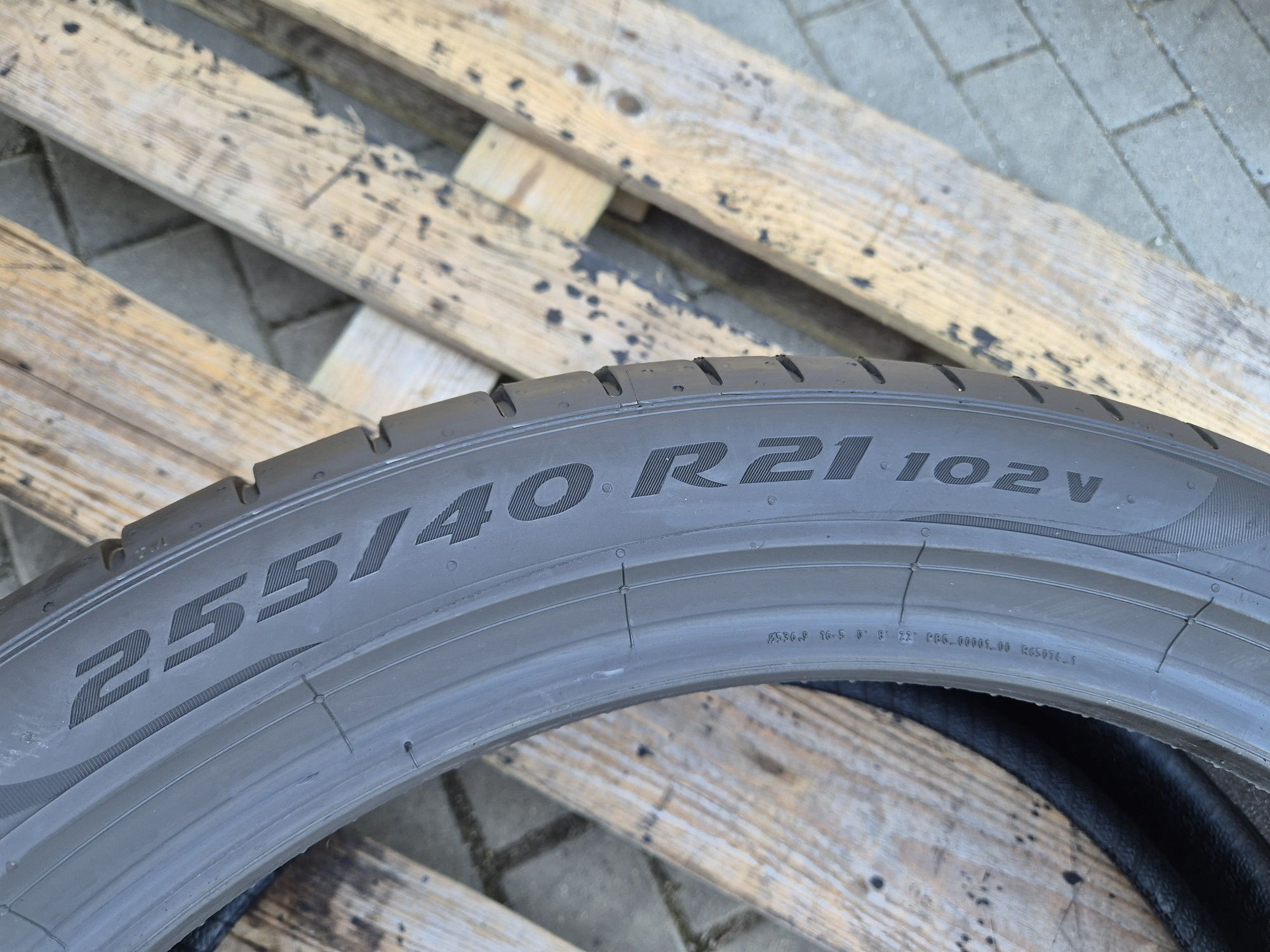 255/45/21 102V Pirelli P zero jak nowe 2023.r homologacja VOL