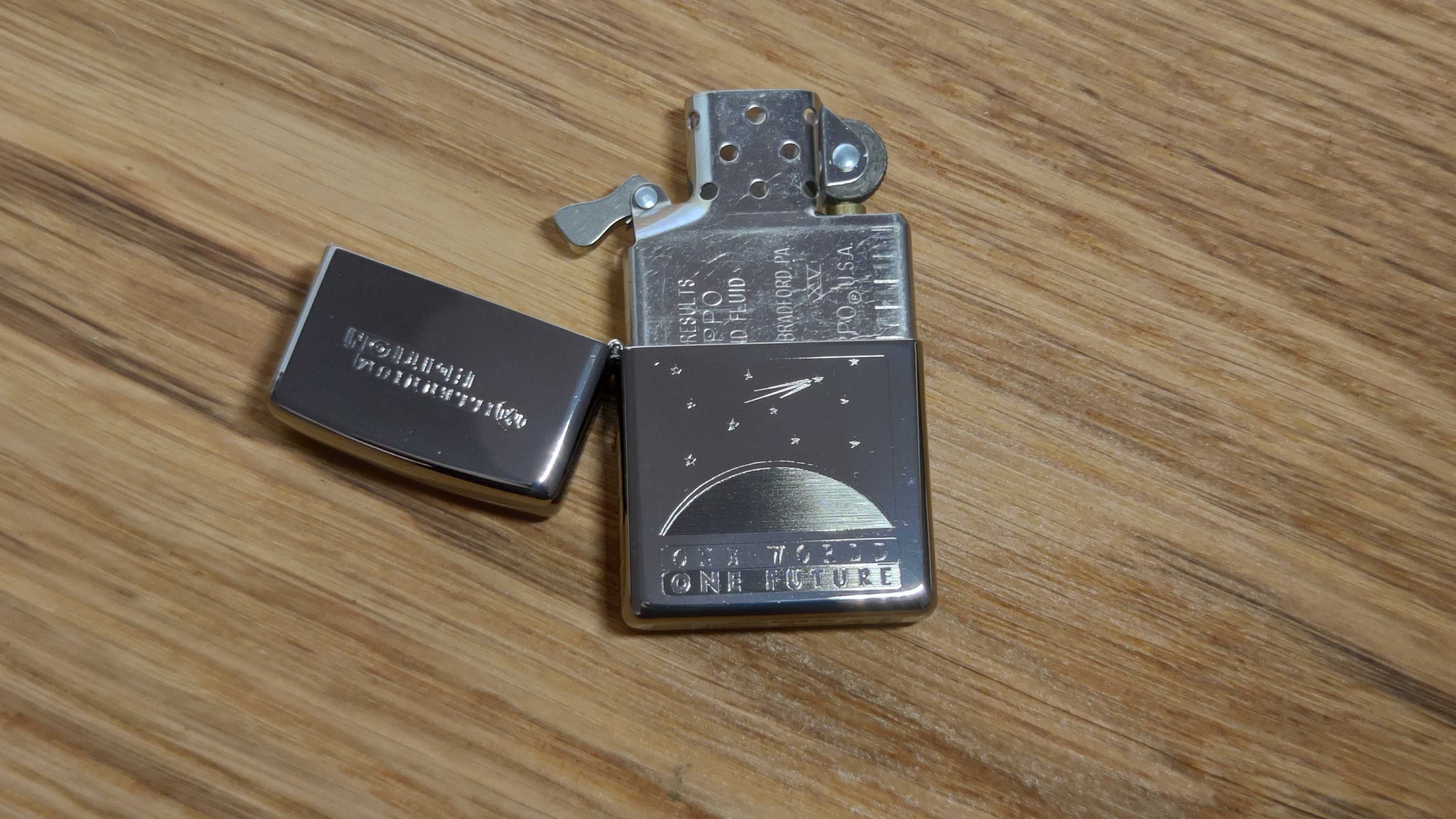 Zippo Millennium Edition  One World One Future 1999. Nowa