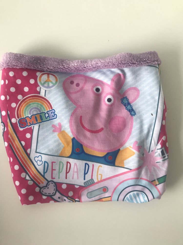 Nowy Komin dzieciecy szalik wiosenny Peppa