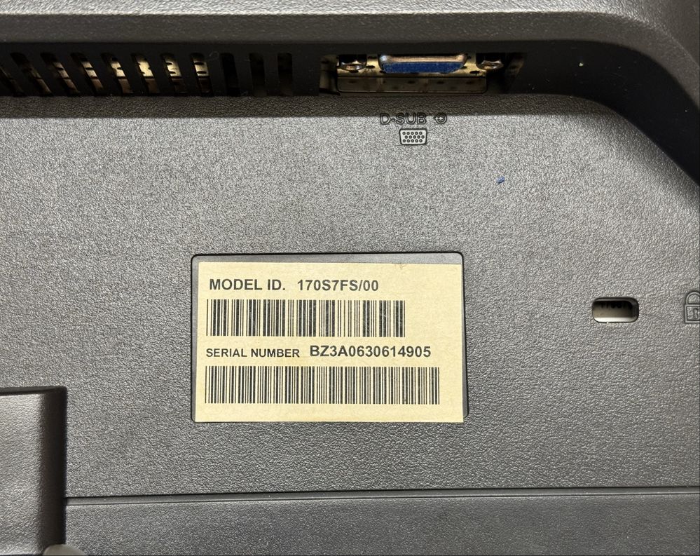 Монитор Philips 17” 170S
