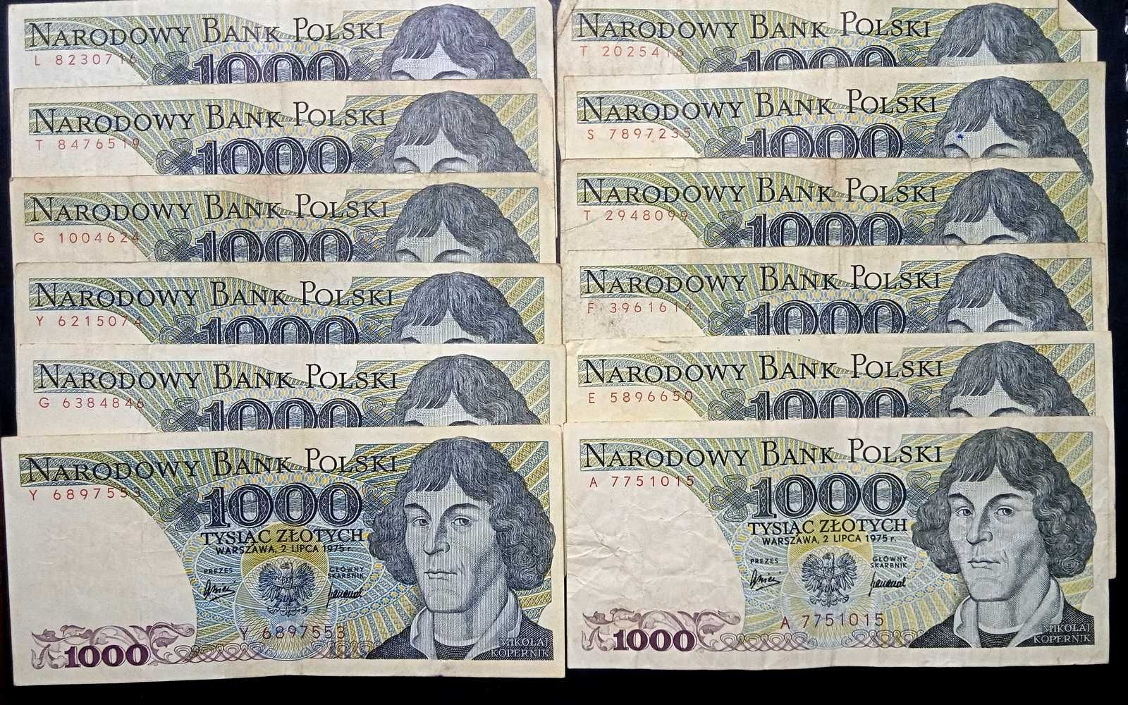 Banknoty PRL 1.000 zl