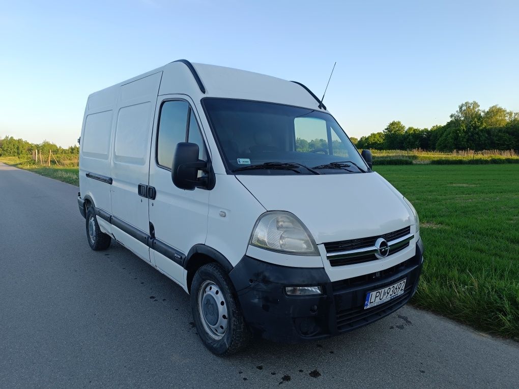 Opel Movano l2h2 klima tempomat Webasto najmocniejszy 150km oryginalny