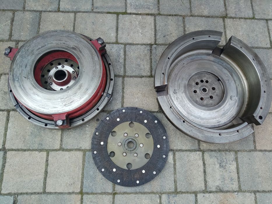 Części ursus C-330 C-328 sprzęgło koło zamachowe chłodnica wał korbowy