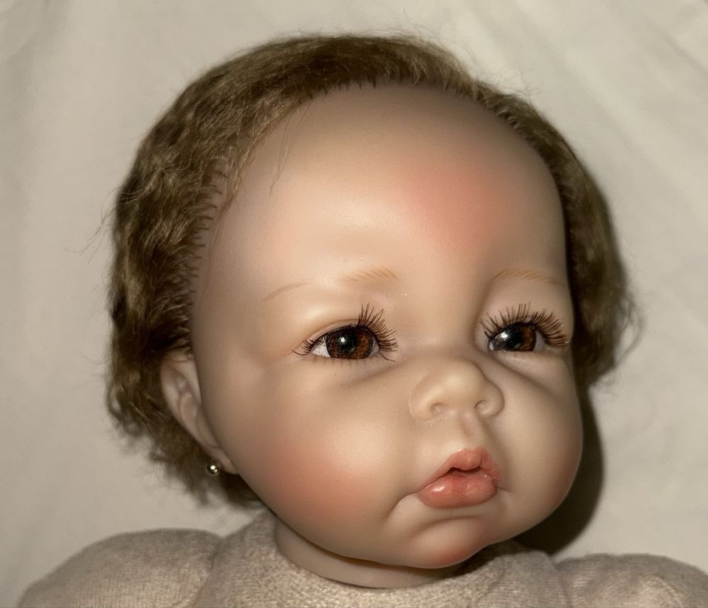 Bebé reborn com corpinho vinil e pano