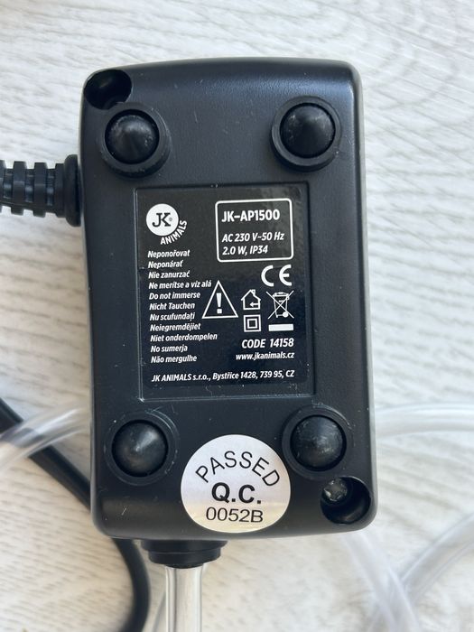 Napowietrzacz do akwarium z kamieniem napowietrzajacym