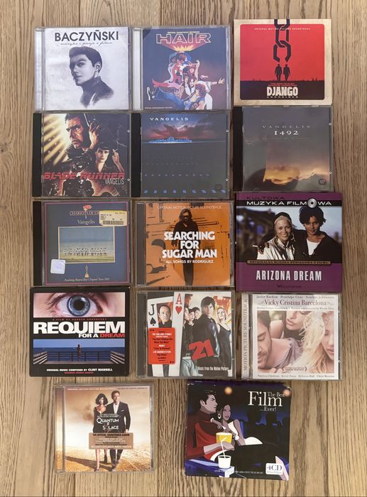 Wielka kolekcja plyt CD - 254 sztuki