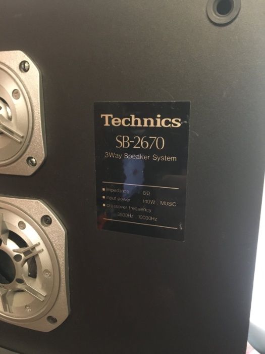 Музыкальный центр+колонки 2шт Technics