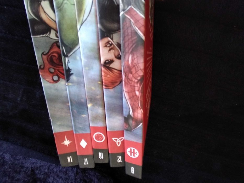 Livros coleção Marvel
