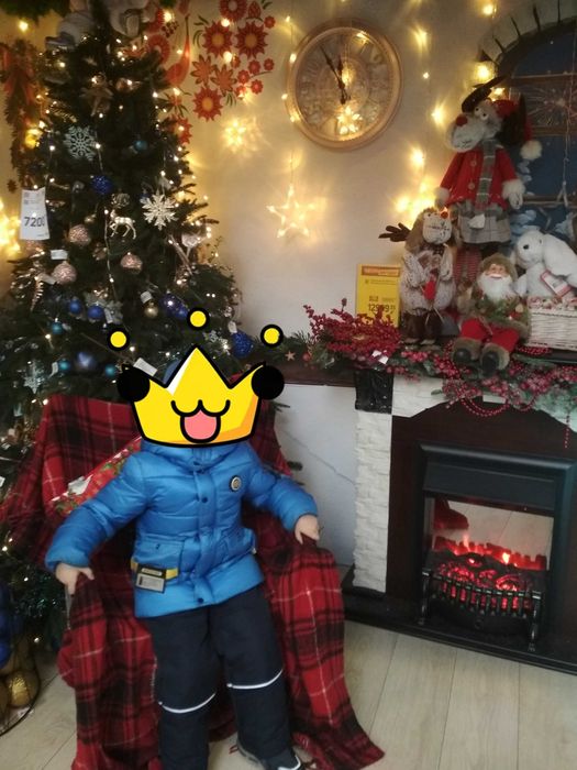 Продам зимовий комплект куртка та штани для хлопчика, 110-116см