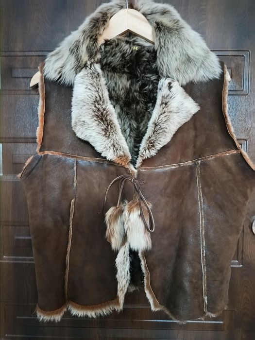Futerko bezrękawnik naturalna skóra 38 BALAK
