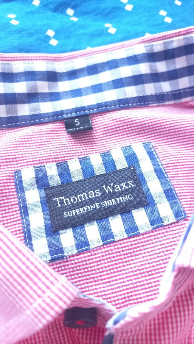 elegancka pięknie wykończona męska koszula Thomas Waxx superfine shirt