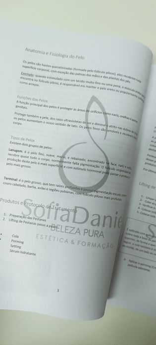 Manual de formação de Lifting de Pestanas