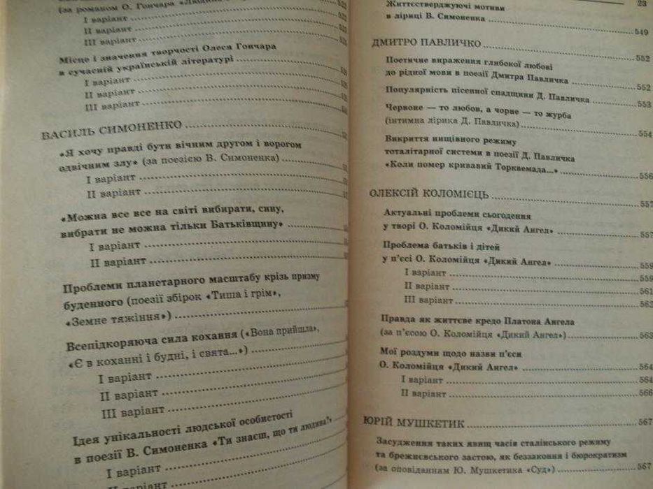 Кращі учнівські твори з української мови і літератури