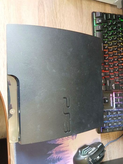 PlayStation 3 Slim — рабочая консоль, пс 3 слим