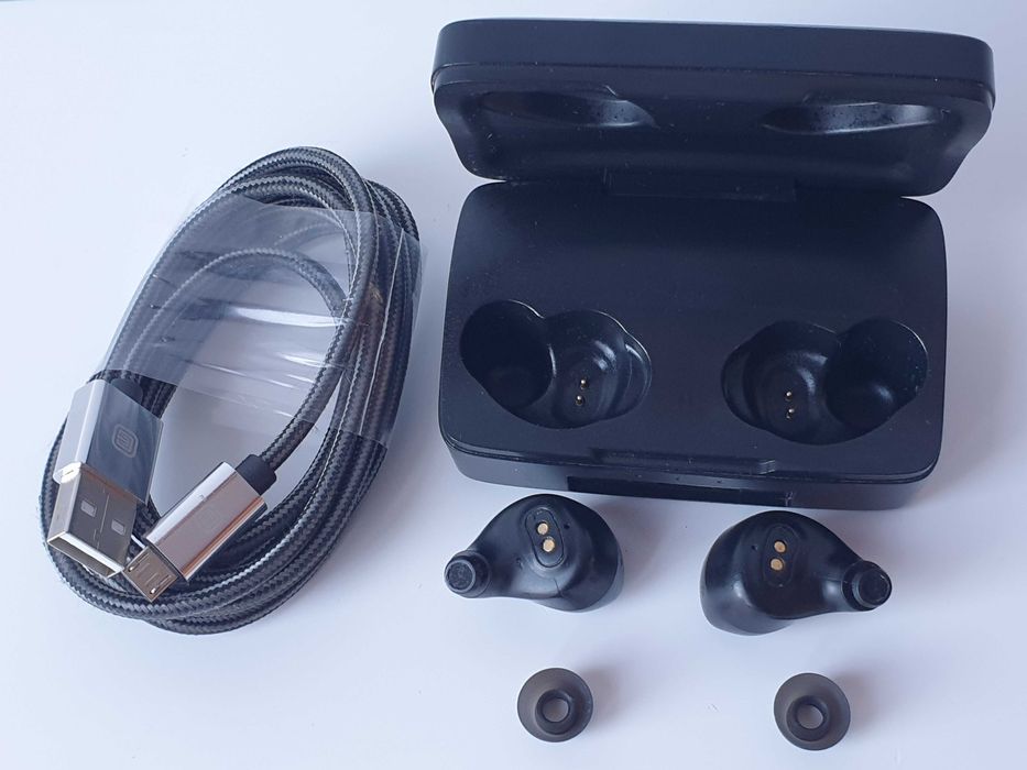 навушники  Bluetooth Enacfire Future Plus HiFi IPX8 +кабель