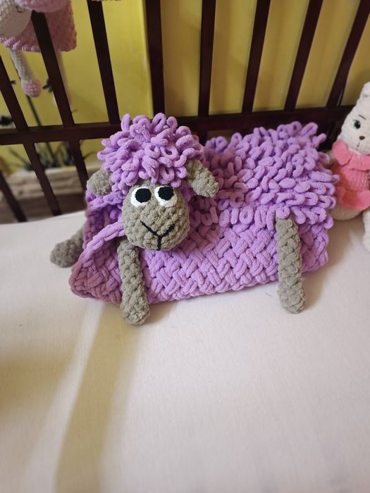 Плед 3в1 баранчик