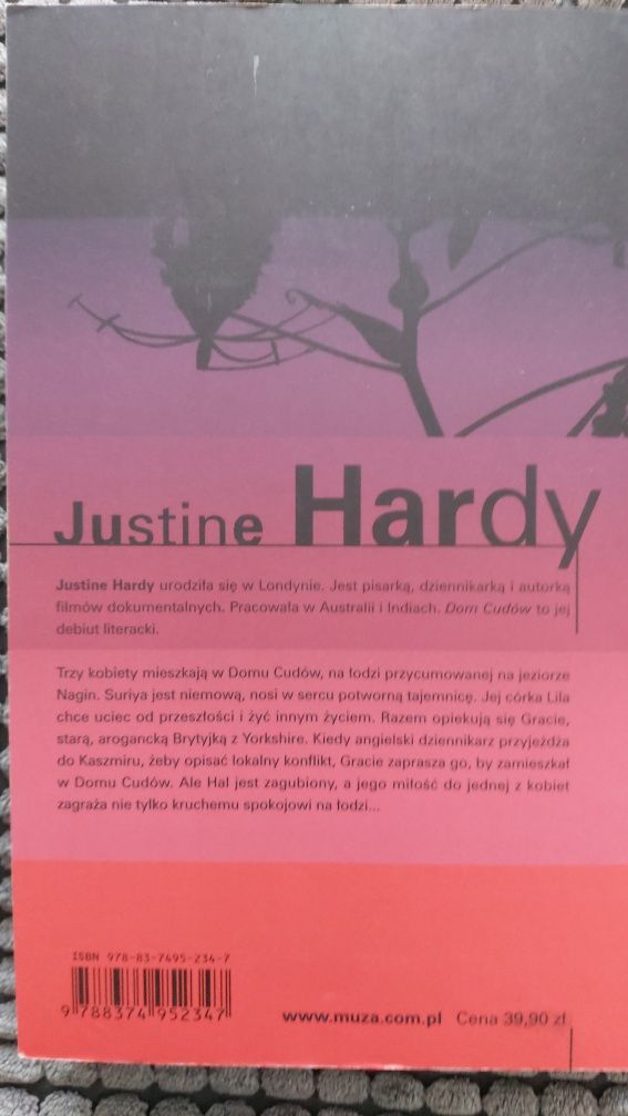 Dom cudów Justine Hardy