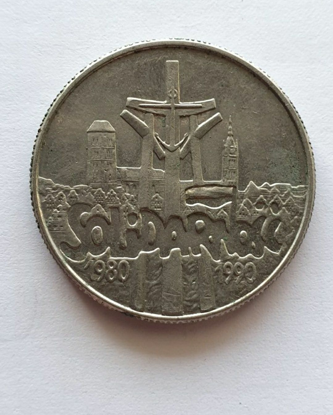 Moneta 10000 zł 1990 r. Solidarność