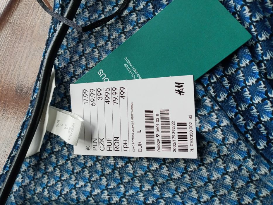 Zestaw bluzka spodnie ciążowe H&M mamma rozm L