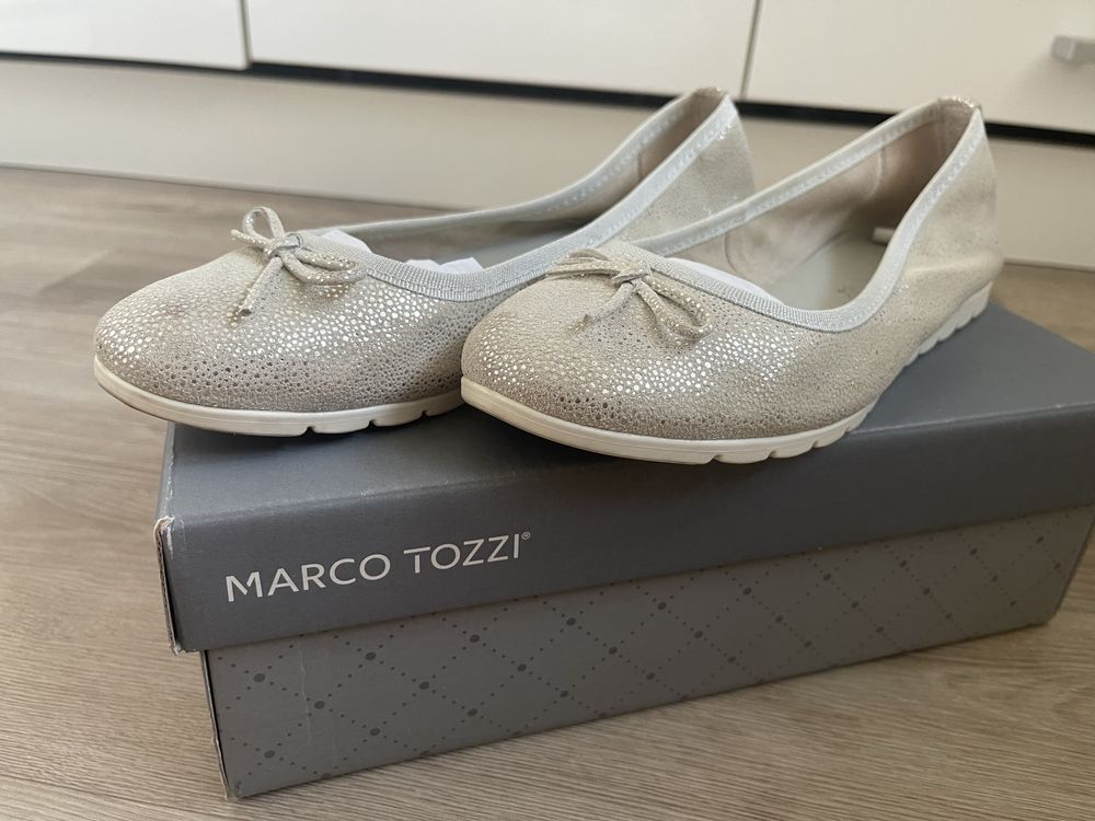 Балетки Marco Tozzi 38р. натуральна шкіра