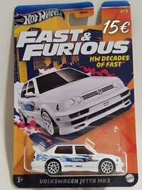 Miniaturas Hot Wheels Fast and Furious