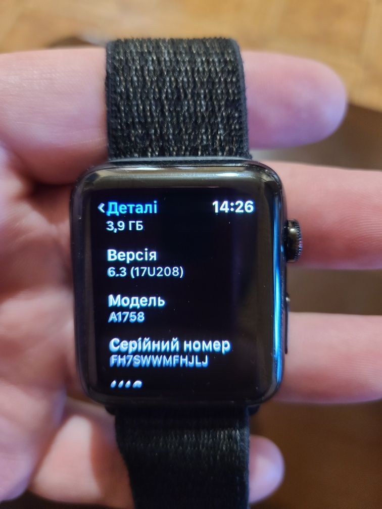 Apple Watch Series 2 42mm Space Black Stainless Steel
