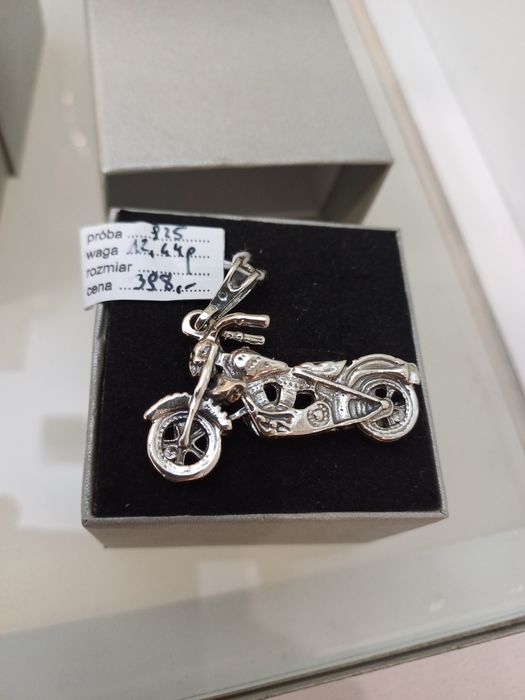 Srebrna zawieszka Harley Davidson
