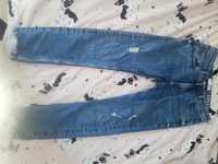 Spodnie jeans House Denim 28/30, przetarcia