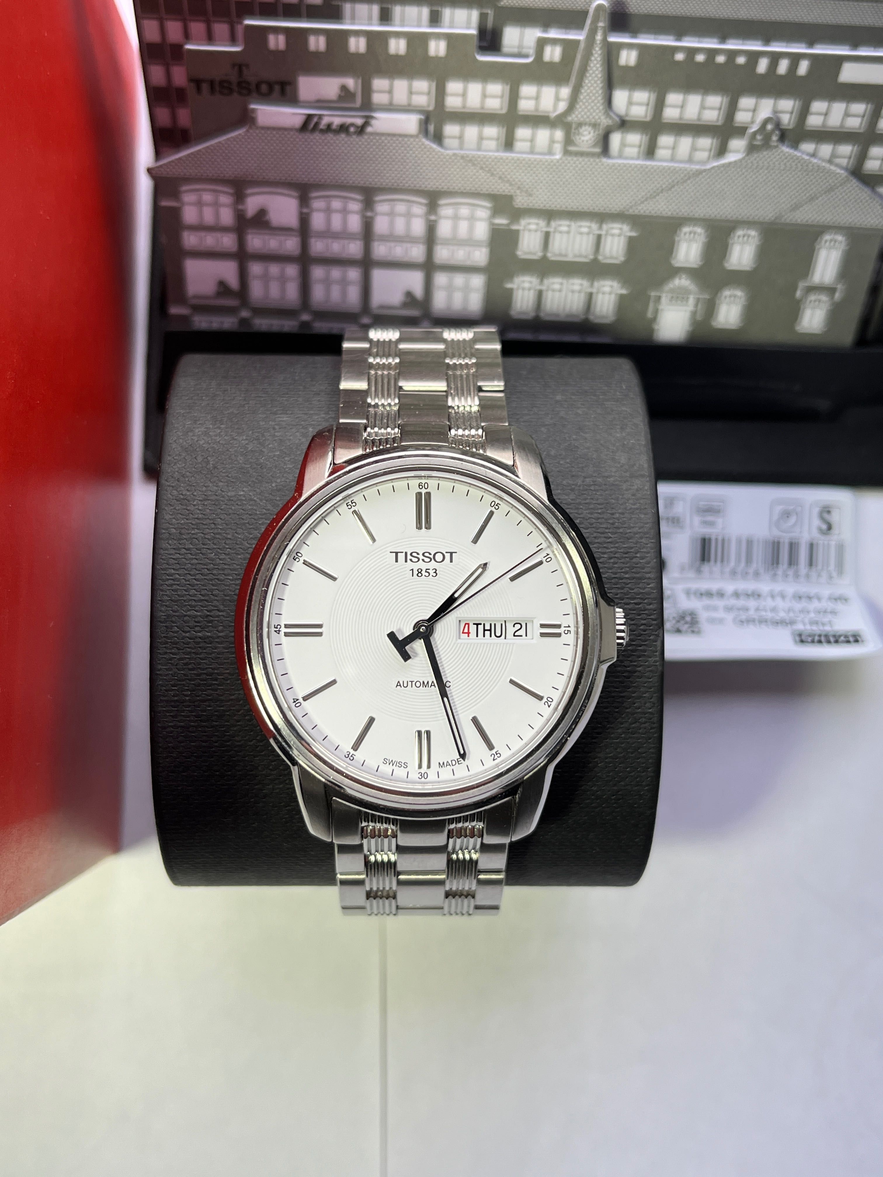 Механика‼️часы Tissot Automatics III T0654071103100