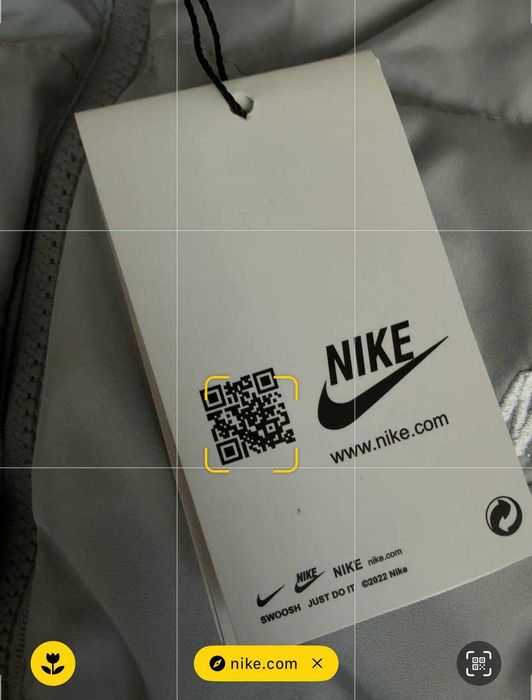 Чоловіча пуховик Nike nocta ДВУХСТОРОННЯ Зимова Куртка the north face